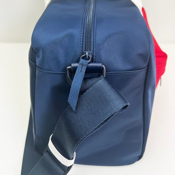 Tommy Hilfiger Duffle Bag 3 Tones: Blue, Red, White, Carry On Model# 69J8128 410 - Picture 8 of 12